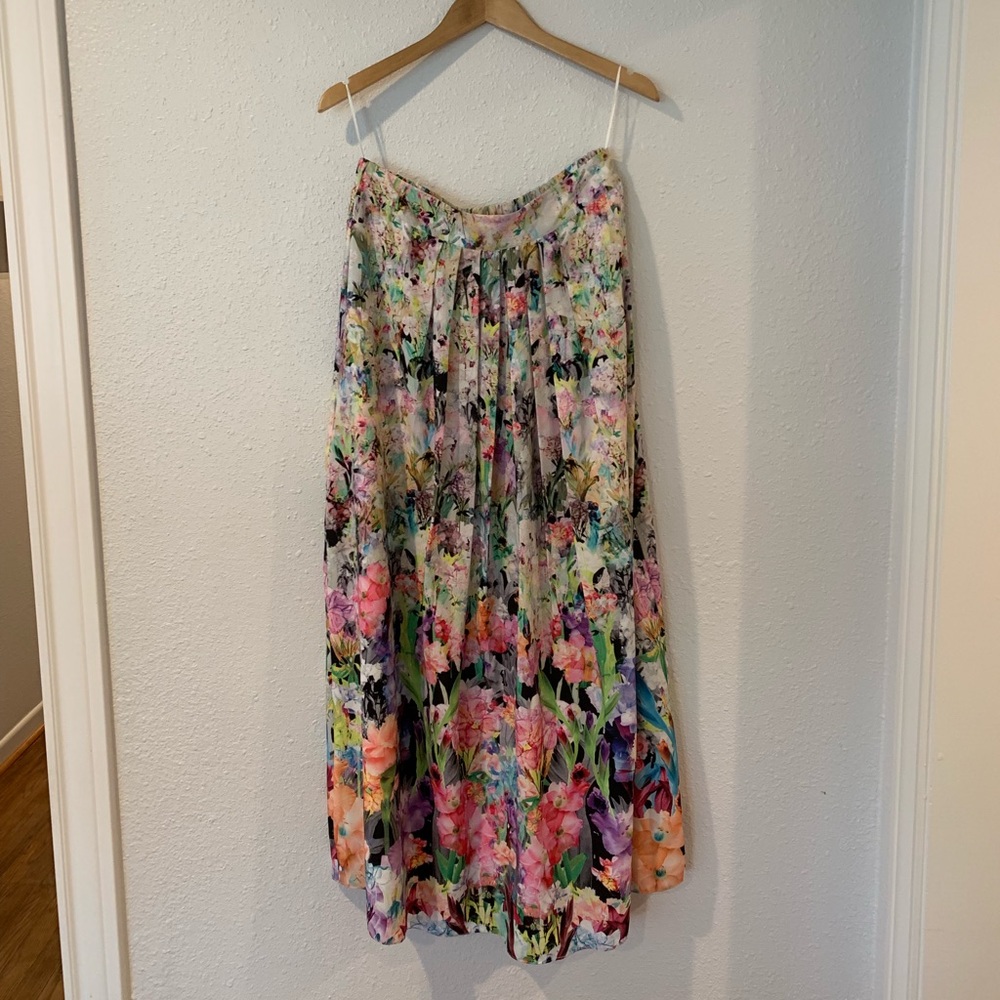 Anthropologie maxi skirt